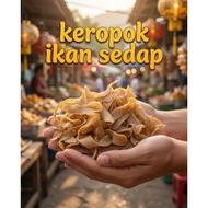 Keropok  Ikan, keropok keping, keropok ikan segar tak gatal termurah runcit & borong