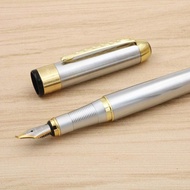 【】 Luxury Signature Jinhao 250 Stainless Calligraphy Fude Nib Fountain Pen Stationery Supplies