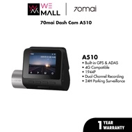 70mai Dashcam A510 Dual Channel 1944P HDR + 24H Parking Surveillance