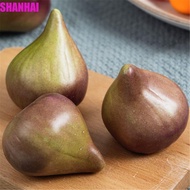 SHANHAI Artificial Fig, Handicrafts Lifelike Simulation Fig Ornament, Photography Props Mini Funny F
