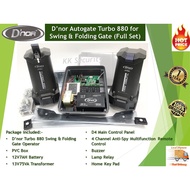 DNOR turbo 880 auto gate（with battery）