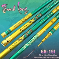 6H Dragon Hand Fishing Rod Counterweight Hunting Gift Cloth Bag Extra Float Shaft and 1 Set of Fishi