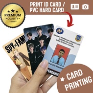 ID Card Thank You Card Card Printing Birthday Card Kad Gift Gambar Kpop Blackpink Bts Photo Card Pri