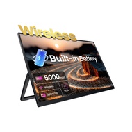 VFLOW Wireless built-in battery Portable Monitor 21.5/23.8'' 2K 1920x1080P QHD USB-C3.0 Type C/HDMI