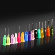 100Pcs  Screw Needle Nozzle Plastic Steel Extra Fine Dispensing Consumables Dispenser Accessories Ne