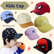 Kids Cap Casual Hat Boy & Girl Unisex Adjustable / Topi Budak Kanak Kanak