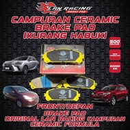 BRAKE PAD LEXUS RX350 / RAV 4 IV / TOYOTA HIGHLANDER / SIENNA ( D1324)