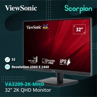 ViewSonic VA3209-2K-MHD 32” 2K QHD Monitor