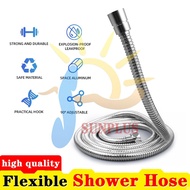 Stainless steel 304 shower shower hose bathroom sprinkler hose 1.5 meters water heater pipe