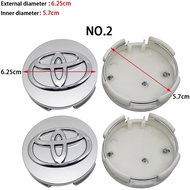 4pcs Car Wheel Center Hub Caps Cover Auto Emblem Badge Wheel Rim Cap Trim Care Accessories For Toyot