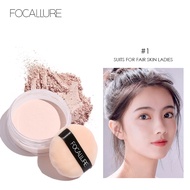 BPOM FOCALLURE Loose Powder Oil-control Matte Natural Bedak Tabur