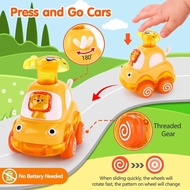 Cars Toys for 1 Year Old Boy Birthday Gift: Press and Go Toys Cars for Toddlers 1-3 Baby Toys 12-18 