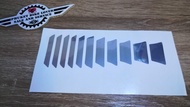 #ซ่อมกีตาร์ สติ๊กเกอร์ตกแต่ง Fretboard Decal Marker Inlay Sticker For Electric Acoustic Guitar