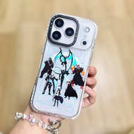 Solo Leveling Shadow Army Medley Woo Wireless Magnetic Charging Color Case Compatible For IPhone 15 