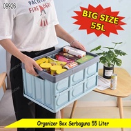 55 Liter Multipurpose Storage Box Trunk Storage Box