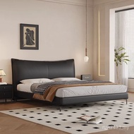 Luxury Light Extreme Bed Italian Simple Other Thin Main Pattern Small Apartment Dropped Bed Double S