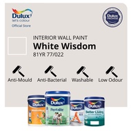 Dulux Wall/Door/Wood Paint - White Wisdom (81YR 77/022) (Ambiance All/Pentalite/Wash &amp; Wear/Better Living)