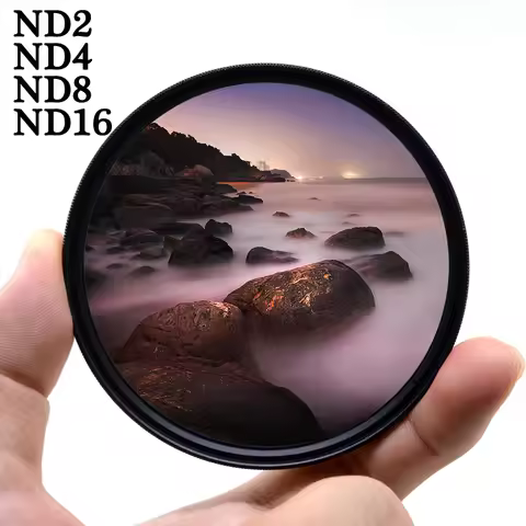 KnightX ND FILTER For canon nikon 18-135 d80 1200d d3300 d70 2000d 18-200 200d d600 50d 49mm 52mm 55