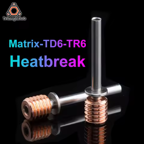 Trianglelab TD6 HEATBREAK Matrix Heatbreak Bimetal Bi-metal Throat For Matrix Extruder TCHC TD6 TR6 