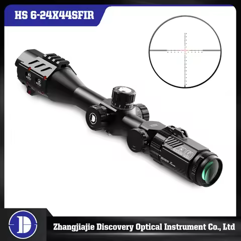 Discovery HS 6-24X44SFIR-FFP New Shockproof Scope First Focal Plane Illuminated Scope Hunting Sight