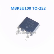 5pcs MBR5U100 TO-252 MBR 5U100 TO252 5A/100V Schottky diode, guaranteed quality