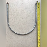 PUTIH Galvanized U Bolt 3 /8 x 8inch U Pipe Clamp White U Bolt+2 Nuts