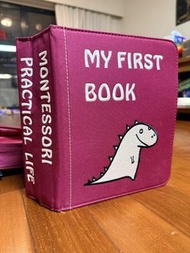 My First Book Montessori Cloth Book 蒙特梭利布書