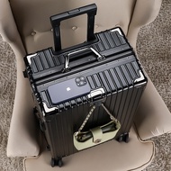 MANLVSHI | Aluminum Frame Luggage with 24 Wheeled Rollers 20/28 Inches