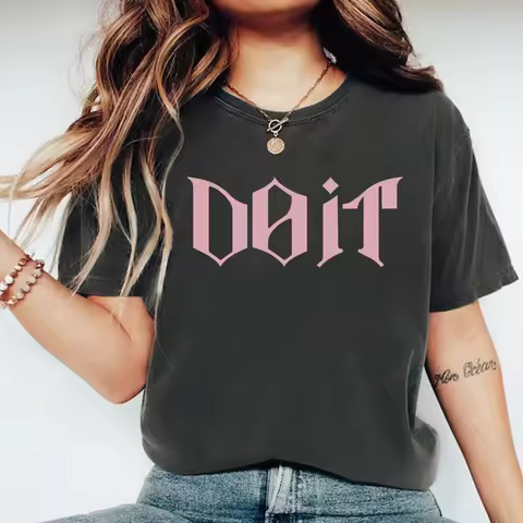 2026 Kpop T-shirt SKZ It Tape Do It Shirt DO IT Tshirt K-pop Shirts Harajuku Tops Streetwear Unisex 