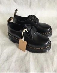 【💖全新】Dr·Martens Holly 鬆糕洛麗塔2孔絲帶厚底皮鞋