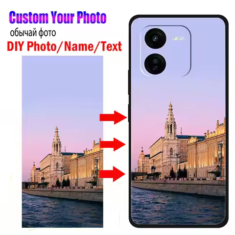 For VIVO iqoo Z9X Personalized Photo Custom Cases For Vivo IQOO Z9 Turbo Neo 9 Pro Phone Cover DIY D
