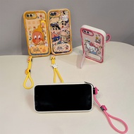 Casing For Oppo A3S / A12E TPU Casing TYJGSZJ1 Kes Telefon Boneka 3D dengan Stand Telefon dan Tali T