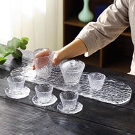 水晶冰露系列功夫茶具公道杯玻璃