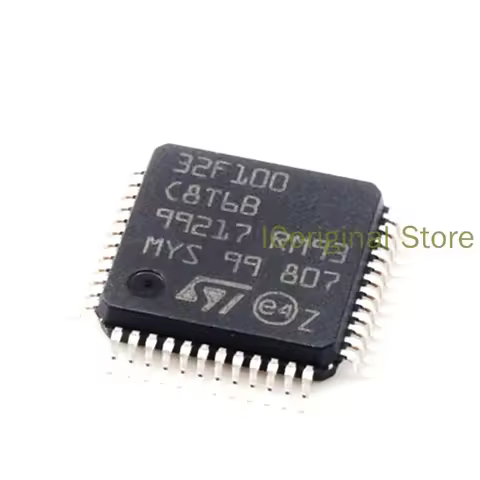STM32F100C8T6 Original STM32F100C8T6B QFP48 Chips STM32F100C8T6BTR C8t6 Single-Chip Microcomputer Ch