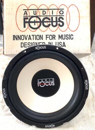 Focus 單體 重低音 12吋 超低音 喇叭 全新 正記老品牌 超低音揚聲器 真材實料