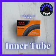 Inner Tube for Foldable Bike 22” 451 & 20” 406 (Presta Valve) Black Colour