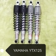 MOTORCYCLE REAR SHOCK FOR YAMAHA YTX125 BLACK/SILVER