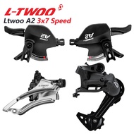 LTWOO A2เกียร์หน้า3X7สปีด21สปีดตีนผีชุดกลุ่มคันโยกสำหรับจักรยาน MTB
