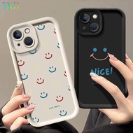 Simplicity smiley Pattern Phone Case For OPPO A3S A5 AX5 A5S AX5S A7 AX7 A12 A12e A8 A31 A5 A9 2020 F9 Pro F11 Straight Edge Design Soft Cover