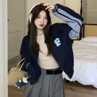 KF - 棒球服外套(S-L碼)(藍色)(下單後聯絡客服確認發貨尺碼)#K004008551