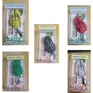 UMPAN SOFT FROG DUAL HOOK WITH SPOON HARUAN GORGON