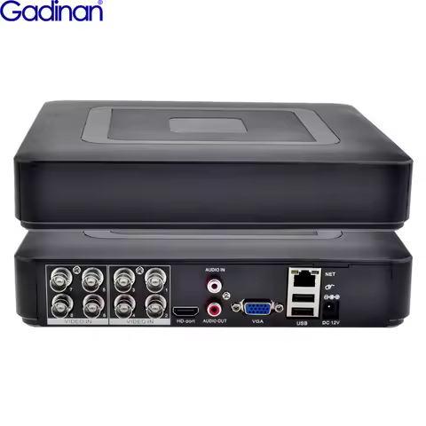 Gadinan 5in1 5M-N XVI Security CCTV DVR 4CH 8CH 5MP AHD DVR H.265 Hybrid Video Recorder for AHD TVI 