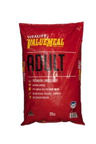 vitality valuemeal Adult 20kg dry dog food