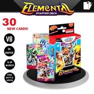 Boboiboy Monsta Galaxy Card Starter Deck V8 Elemental