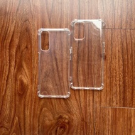 Realme 7, 7 Pro transparent silicone case and 4-corner shockproof