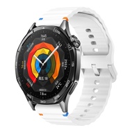 สายนาฬิกาสตั๊ดซิลิโคนแบบอเนกประสงค์สำหรับ Huawei GT5 GT5 pro GT4 GT3 Watch4 pro สายนาฬิกาสตั๊ดแบบอเน