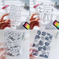 Silicon Stamp Transparent Journal DIY STAMP 05/06/07