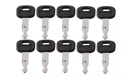 10Pcs 459A Ignition Starter Keys FOR Kubota Excavator Key Kubota SSV & SVL Skid Steer Loaders, Kubot