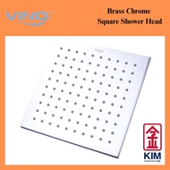 Vino Brass Square Shower Head (200mm & 250mm) | Shower | Pancuran Kepala | Kepala Paip Mandi