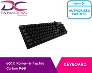 Dynacore - Logitech G512 Romer-G Tactile Carbon RGB Mechanical Gaming Keyboard